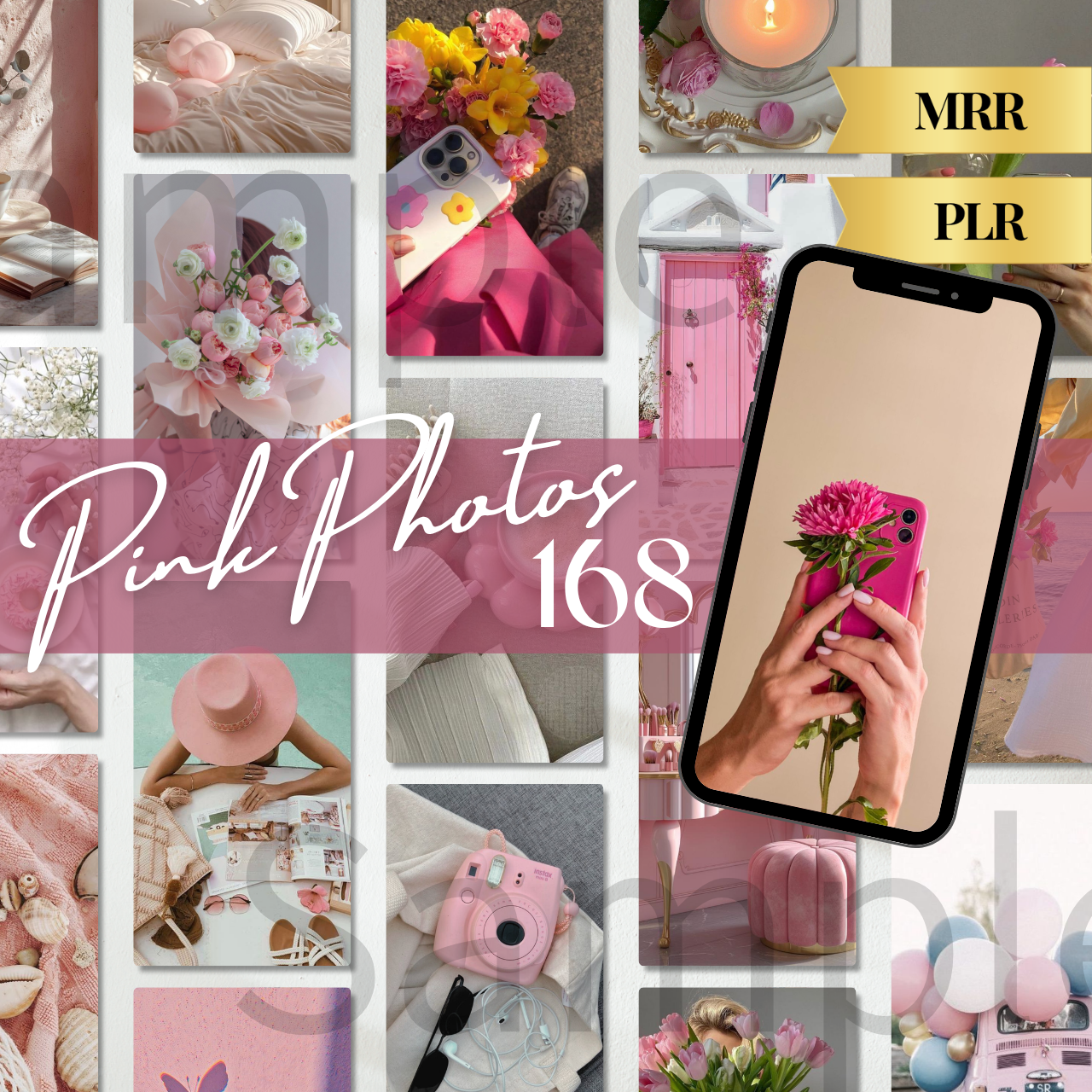 【再販OKなアレンジ素材】Aesthetic Pink Photos