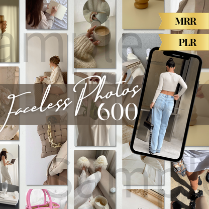 【再販OKなアレンジ素材】Aesthetic Faceless Photos